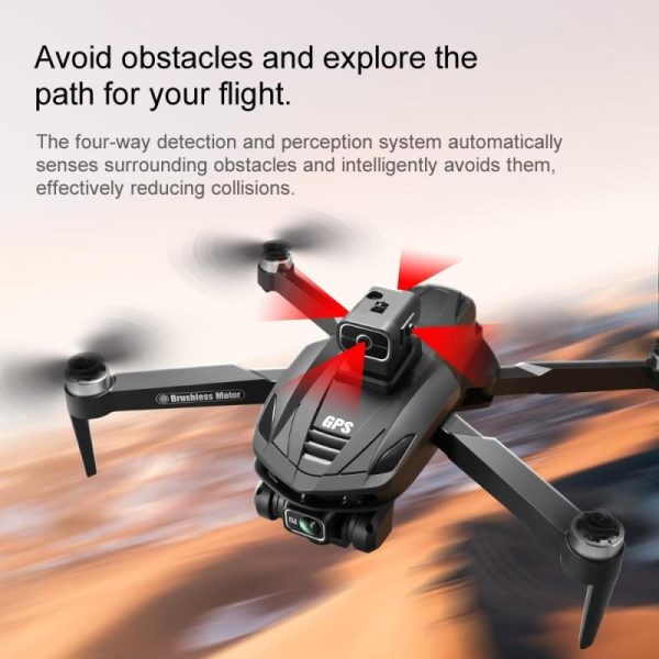 3D Printers & Quadcopters |   2024 New V168 Drone 8K 5G Gps Professional Hd Aerial Photography Dual-Camera Omnidirectional Obstacle Avoidance Drone Original Toy Gift 3D Printers & Quadcopters 3D Printers & Quadcopters