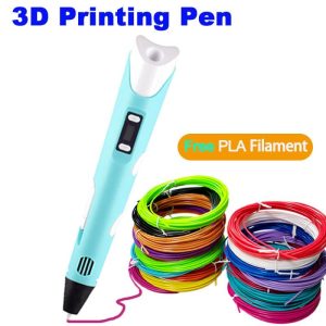 3D Printers & Quadcopters |   3D Pen For Children 3D Drawing Printing Pen With Lcd Screen Compatible Pla Filament Toys For Kids Christmas Birthday Gift 3D Printers & Quadcopters 3D Printers & Quadcopters