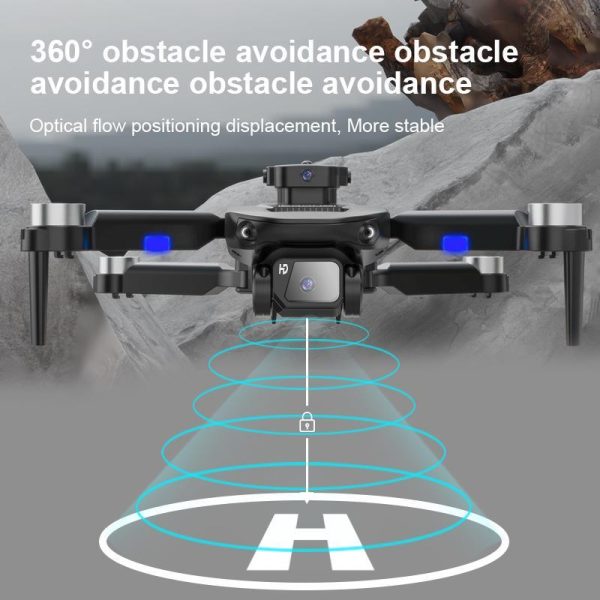 3D Printers & Quadcopters |   Brushless Drone, Front 4K Hd Camera, One-Touch Take-Off And Landing, 360° Flip, Four-Sided Obstacle Avoidance, With Three Batteries 3D Printers & Quadcopters 3D Printers & Quadcopters