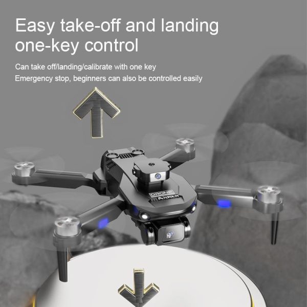 3D Printers & Quadcopters |   Brushless Drone, Front 4K Hd Camera, One-Touch Take-Off And Landing, 360° Flip, Four-Sided Obstacle Avoidance, With Three Batteries 3D Printers & Quadcopters 3D Printers & Quadcopters