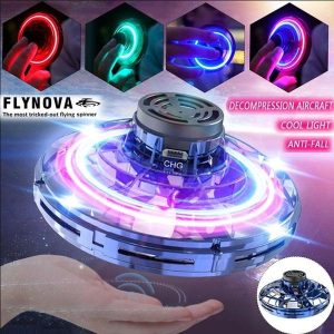 3D Printers & Quadcopters |   Fingertip Flynova Mini Fidget Spinner Hand Flying Spinning Top Autism Anxiety Stress Release Toy Great Funny Gift Toys For Children 3D Printers & Quadcopters 3D Printers & Quadcopters