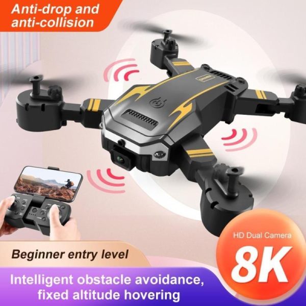 3D Printers & Quadcopters |   S6 Drone 8K 5G Gps Drone Professional Hd Aerial Photography Obstacle Avoidance Drone Four-Rotor Helicopter Rc Distance 5Km 3D Printers & Quadcopters 3D Printers & Quadcopters