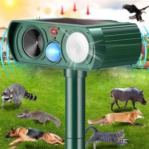 Animals & Insects |   Animal Repeller Ultrasonic Solar Power Outdoor Pest Cat Mice Sensor Pir Portable Repeller For Home Animals & Insects Animals & Insects