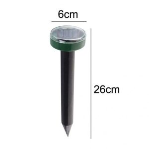 Animals & Insects |   Professional 2/4Pcs Mole Rat Repellent Solar Ultrasonic Repeller Spike Garden Pest Deterrent Animals & Insects Animals & Insects