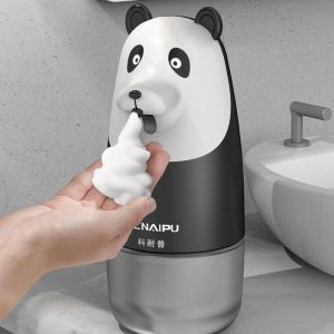 Bathroom Products |   280Ml Usb Charging Automatic Liquid Soap Dispenser Touchless Sensor Infrared Induction Bashroom Panda Foam Hand Washer Bathroom Products Bathroom Products