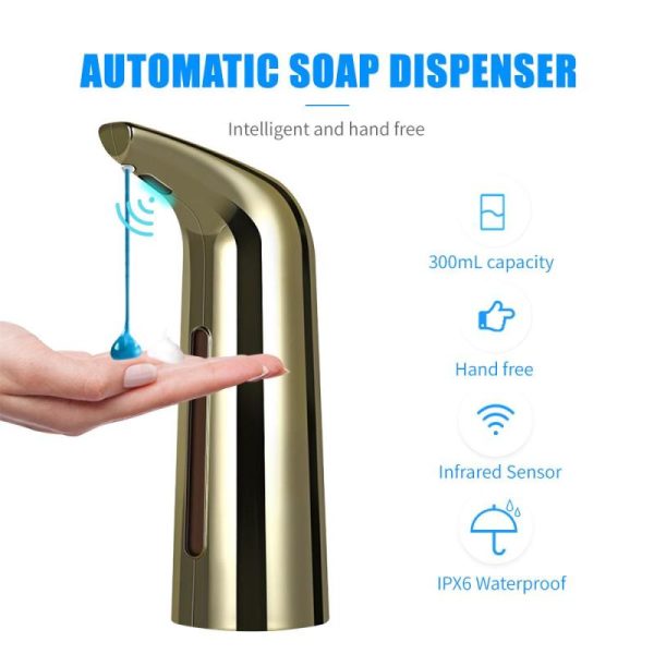 Bathroom Products |   400Ml Automatic Soap Dispenser Infrared Hand-Free Touchless Soap Dispenser Bathroom Products Bathroom Products