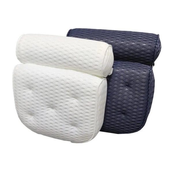 Bathroom Products |   Bath Pillow For Bathtub Support Neck,Head And Back With Non-Slip Suction Cups Air Mesh Bathtub Pillow Bathroom Products Bathroom Products