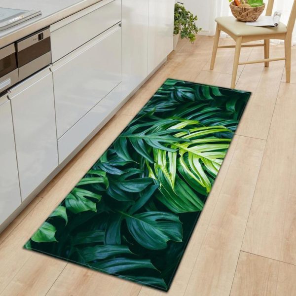 Bathroom Products |   Kitchen Doormat 3D Green Grass Bamboo Print Floor Mat Hallway Living Room Balcony Bath Mat Non Slip Area Rugs Bathroom  Carpet Bathroom Products Bathroom Products