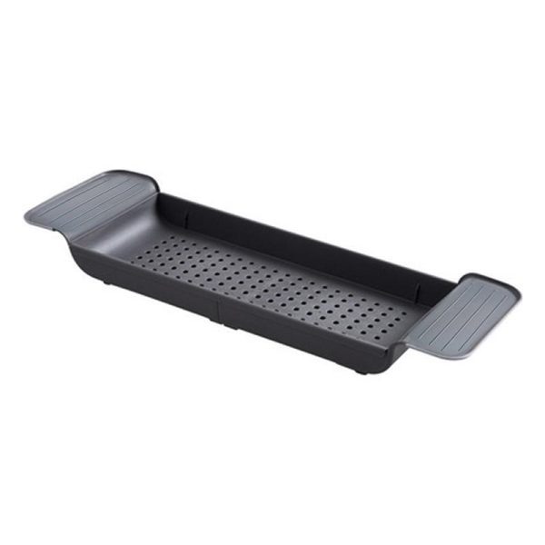 Bathroom Products |   Wcic New Extendable Bathtub Bath Shelf Shower Tray Bathtub Shelf Towel Book Holder Storage Organizer Accessories Bathroom Products Bathroom Products