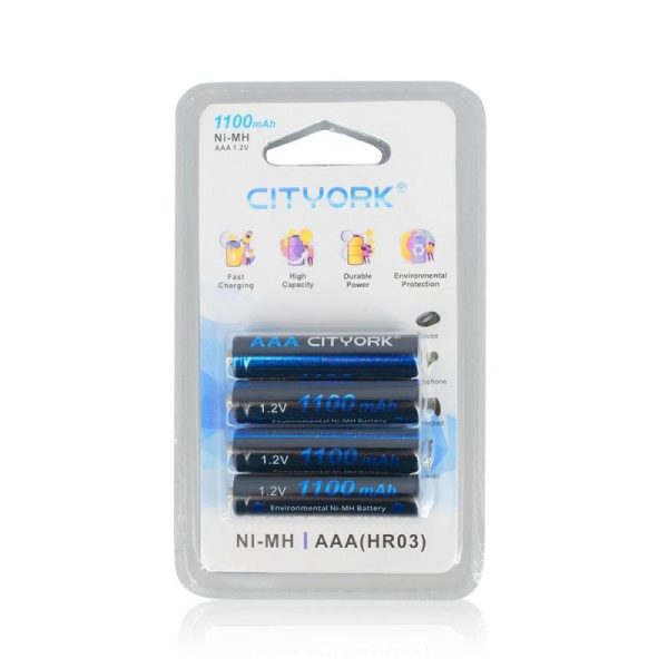 Batteries & Spare Parts |   Cityork Aa Battery Nimh Aa 3000Mah 1.2V 2A Ni-Mh Aa Rechargeable Battery  With 1.2V Usb Aa Aaa Battery Charger Batteries & Spare Parts Batteries & Spare Parts