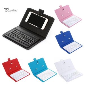 Batteries & Spare Parts |   For Iphone Phone Portable   Wireless Bluetooth Keyboard With Faux Leather Case Batteries & Spare Parts Batteries & Spare Parts