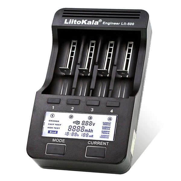 Batteries & Spare Parts |   Liitokala Lii-500 Test Capacity Lcd Nimh Lithium 18650 Battery Usb Charger For 26650 Aa Aaa 18350 Batteries & Spare Parts Batteries & Spare Parts