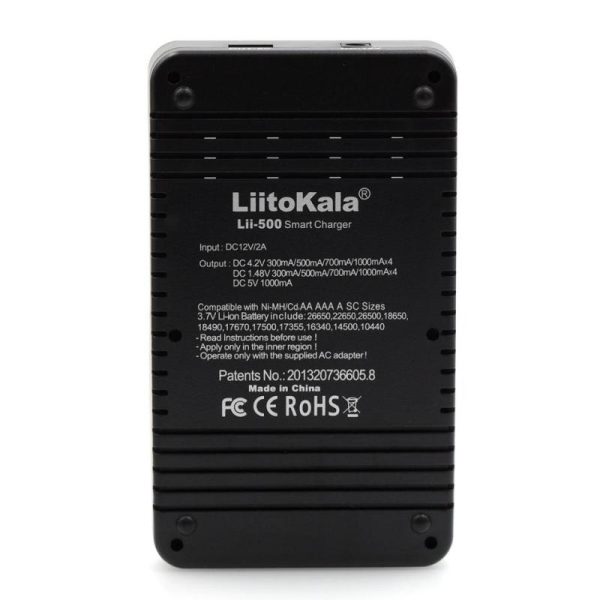 Batteries & Spare Parts |   Liitokala Lii-500 Test Capacity Lcd Nimh Lithium 18650 Battery Usb Charger For 26650 Aa Aaa 18350 Batteries & Spare Parts Batteries & Spare Parts