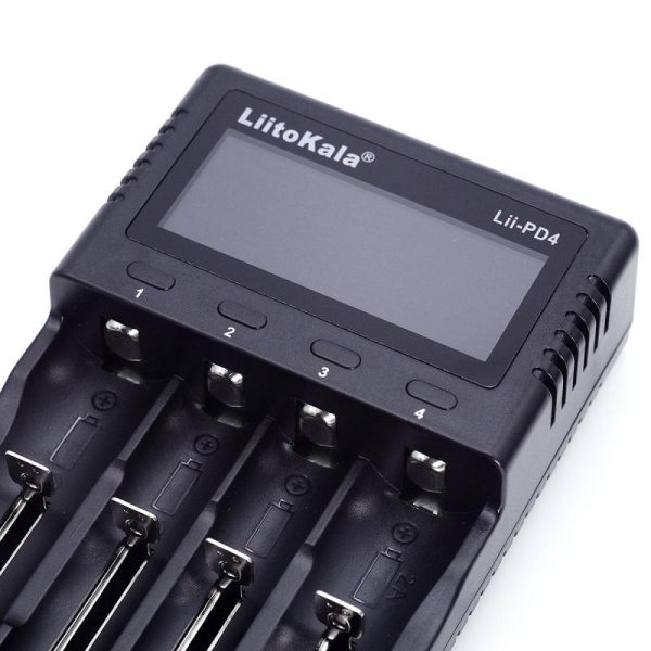 Batteries & Spare Parts |   Liitokala Lii-Pd4 Lcd Nimh Liion Battery  2A Output Charger For 3.7V 18650  21700 26650 1.2V Aa Aaa Batteries & Spare Parts Batteries & Spare Parts