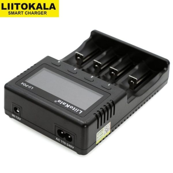 Batteries & Spare Parts |   Liitokala Lii-Pd4 Lcd Nimh Liion Battery  2A Output Charger For 3.7V 18650  21700 26650 1.2V Aa Aaa Batteries & Spare Parts Batteries & Spare Parts