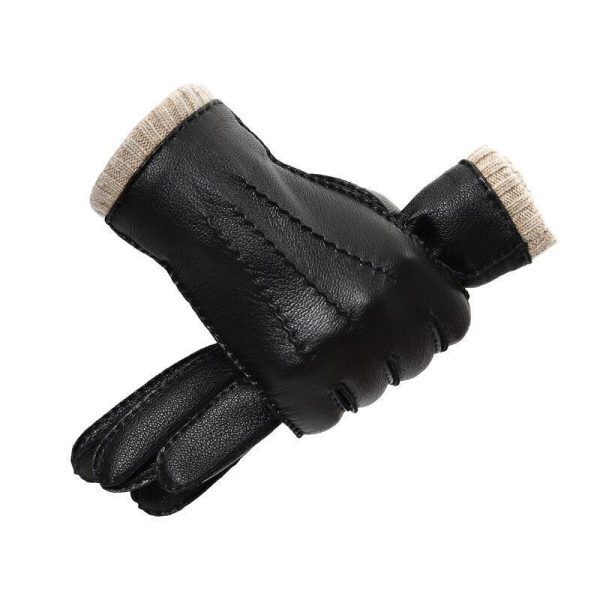 Batteries & Spare Parts |   Touch Screen Leather Gloves Riding Driving Windproof Business Simple Sheepskin Plus Velvet Warm Batteries & Spare Parts Batteries & Spare Parts