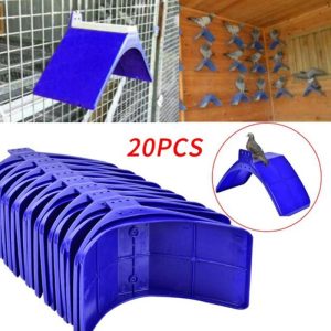 Birds |   Durable Plastic Roost Holder Dwelling Bird Stand Racing Pigeon Rest Perches Dove Platform Birds Birds