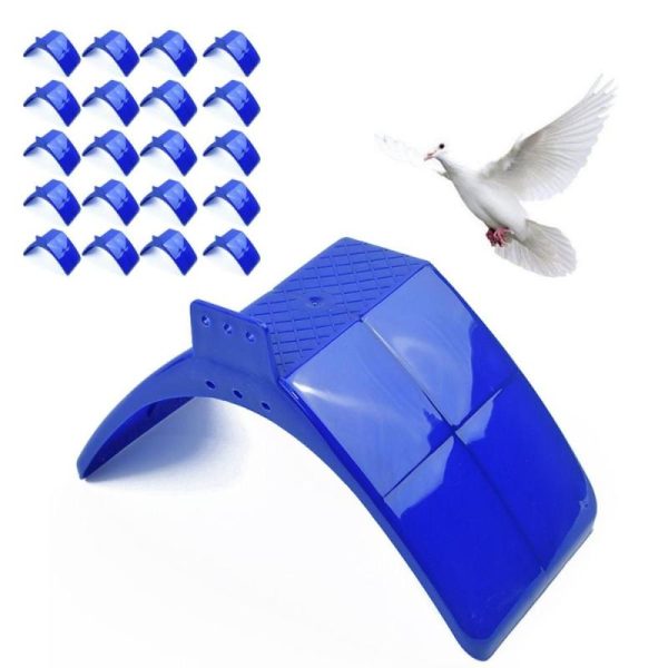 Birds |   Durable Plastic Roost Holder Dwelling Bird Stand Racing Pigeon Rest Perches Dove Platform Birds Birds