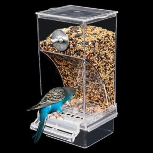 Birds |   No-Drip Bird Feeder Attractive Plastic Easily Refill Automatic Food Holder For Home Birds Birds