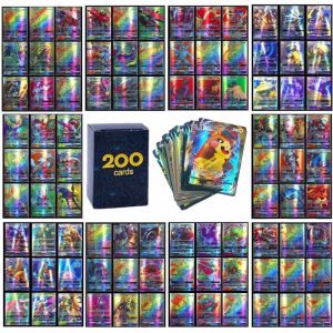 Board Games |   New Pokemon Cards Vstar Gx Ex Vmax V Mega Tag Team Energy Trainer Charizard Pikachu Rare Collection Battle Trading Card Game Kids Toys Gift Board Games Board Games