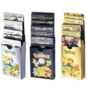 Board Games |   Pokemon Card Gold Silver Black Vmax Gx Energy Card Charizard Pikachu Rare Collection Battle Trainer Card Kids Toy Gift Board Games Board Games