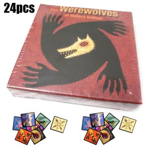 Board Games |   Werewolf Card Game Multiplayer Home Party Gathering Version Board Set Funny Board Games Board Games