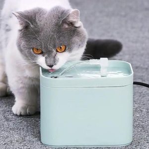 Cats |   1.5L Automatic Cat Water Fountain Electric Mute Pet Drinker Bowl Pet Drinking Dispenser Drinker For Cat Water Filter Cats Cats