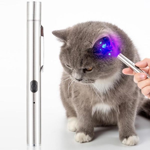 Cats |   Cat And Dog Moss Light Pet Fungus Detection Light 365Uv Black Mirror Purple Light Cat Moss Detection Lamp Cats Cats