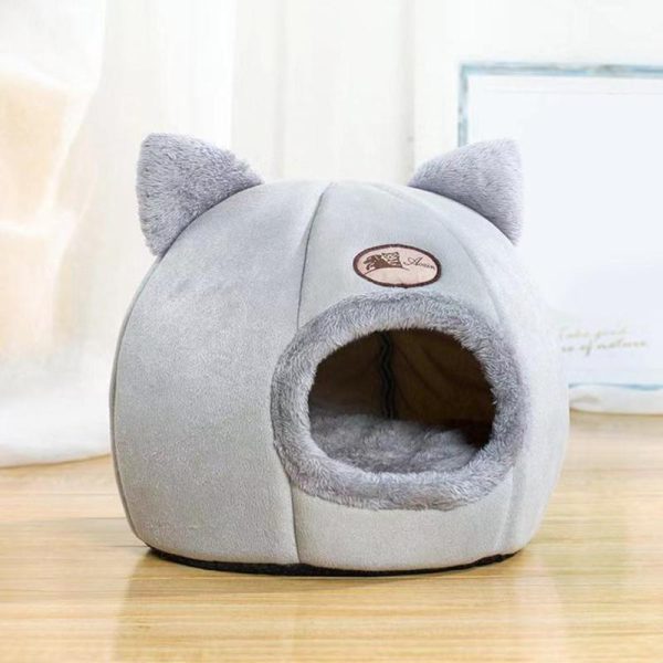 Cats |   Cute Pet Cat Dog Nest Warm Soft Sleeping Bed Cave Washable Breathable Cat House Cats Cats