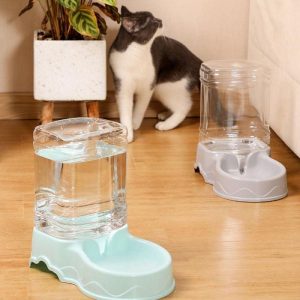 Cats |   Durable Plastic Dog Food Bowl Cat Drinking Bowl Pet Water Dispenser Dog Automatic Feeder Cats Cats