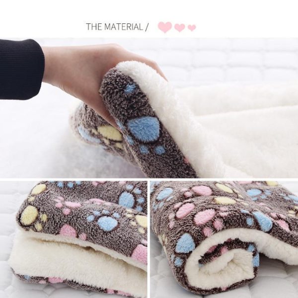 Cats |   Soft Flannel Thickened Pet Fleece Pad Bed Mat Blanket For Puppy Dog Cat Warm Sleeping Pad Cats Cats