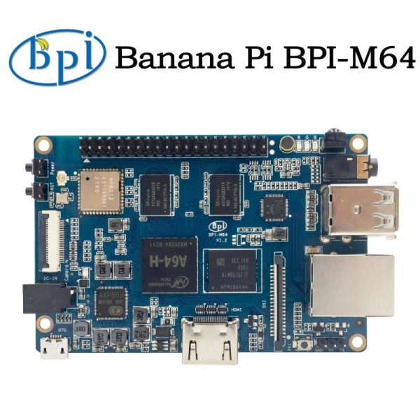 Diy Electronics |   Banana Pi Bpi-M64 Allwinner A64 Single-Board Computer Diy Electronics Diy Electronics