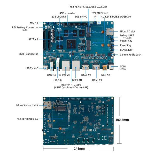 Diy Electronics |   Banana Pi Bpi-W2 Smart Router Diy Electronics Diy Electronics