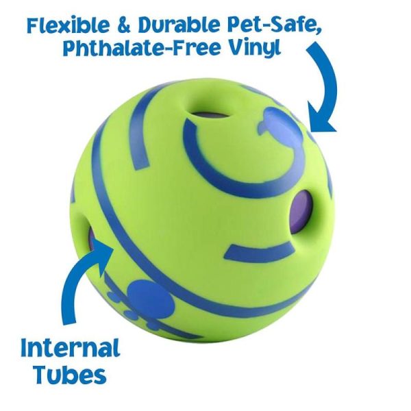 Dogs |   Dog Toy Fun Giggle Sounds Ball Pet Cat Dog Toys Silicon Jumping Interactive Toy Training Ball For Small Large Dogs Dogs Dogs