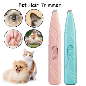 Dogs |   Electric Pet Clippers Cats Dog Foot Hair Trimmer Pet Paw Hair Clipper Shaver Grooming Machine Electric Pusher Ear Hair Trimmer Dogs Dogs