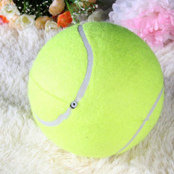 Dogs |   Giant 24cm  Dog Tennis Ball Large Pet Ball Toys Funny Outdoor Sports Dog Ball Gift Dog Toy Pet Toy Oversized Tennis Dogs Dogs