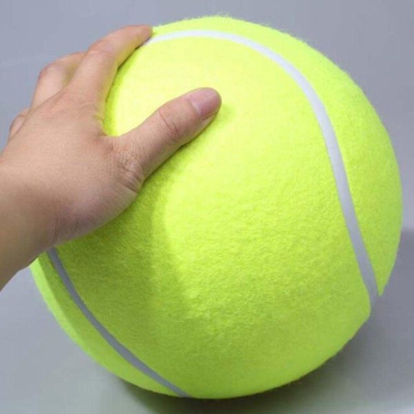 Dogs |   Giant 24cm  Dog Tennis Ball Large Pet Ball Toys Funny Outdoor Sports Dog Ball Gift Dog Toy Pet Toy Oversized Tennis Dogs Dogs