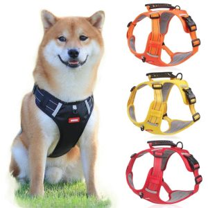 Dogs |   No Pull Dog Vest Harness For Small Medium Large Dog Adjustable Reflective Chest Strap Puppy Walking Shiba Inu Chihuahua French Bulldog Pet Accessories Dogs Dogs