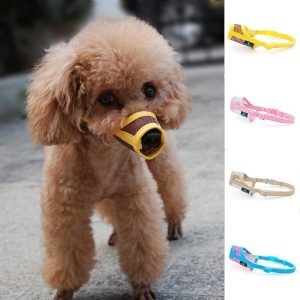 Dogs |   Pet Dog Muzzle Useful Dog Anti-Bite Muzzle For Small Medium Large Dogs Durability Mesh Portable Multifunction Dog Muzzle Xs-2Xl Dogs Dogs