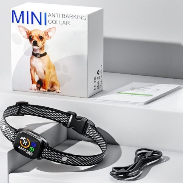 Dogs |   Smart Dog Training Anti Bark Collar Adjustable Sensitivity Smart Anti Barking Collar Vibration Shock Modes For Small/Medium/Large Dogs Dogs Dogs