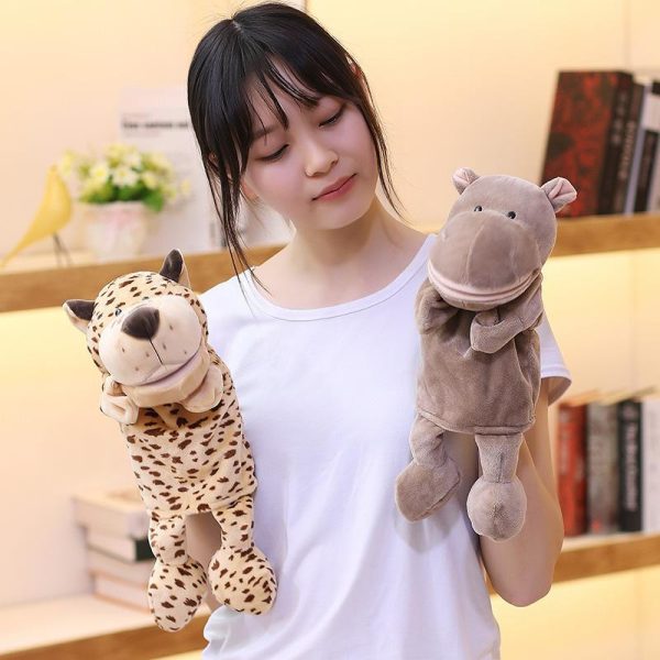 Dolls & Accessories |   22 Styles Cartoon Animal Hand Puppet Parent-Child Educational Toy Game Doll Cartoon Animal Lion Elephant Pig Appease Toys Birthday Gifts For Children Dolls & Accessories Dolls & Accessories