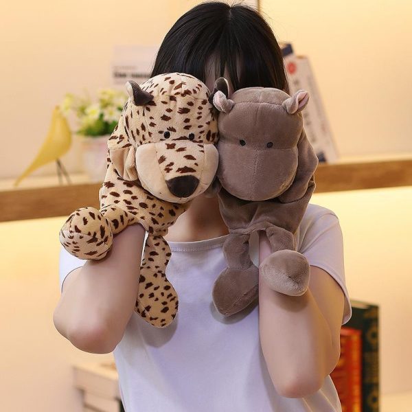 Dolls & Accessories |   22 Styles Cartoon Animal Hand Puppet Parent-Child Educational Toy Game Doll Cartoon Animal Lion Elephant Pig Appease Toys Birthday Gifts For Children Dolls & Accessories Dolls & Accessories