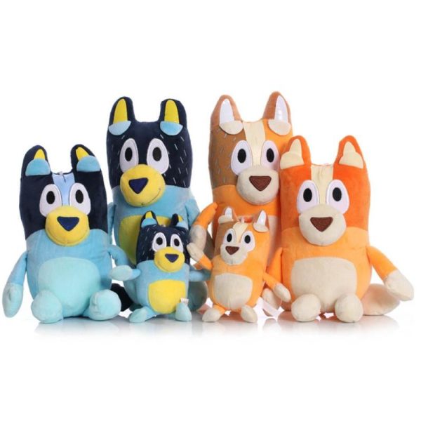 Dolls & Accessories |   28cm  Bluey Bingo Plush, Peluche Blueyed Dog Bingo Family Plush Toy Cartoon Dog Soft Stuffed Animals Dolls Birthday Christmas Gifts Family Blue-Y Bingo Dolls & Accessories Dolls & Accessories