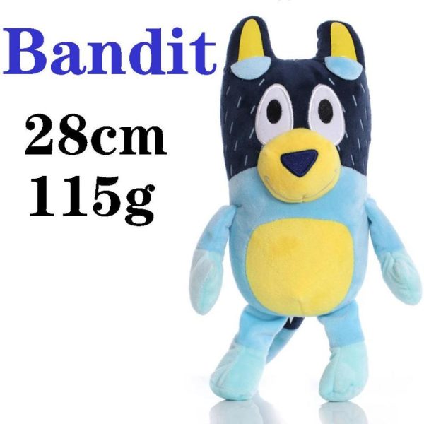 Dolls & Accessories |   28cm  Bluey Bingo Plush, Peluche Blueyed Dog Bingo Family Plush Toy Cartoon Dog Soft Stuffed Animals Dolls Birthday Christmas Gifts Family Blue-Y Bingo Dolls & Accessories Dolls & Accessories