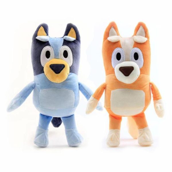 Dolls & Accessories |   28cm  Bluey Bingo Plush, Peluche Blueyed Dog Bingo Family Plush Toy Cartoon Dog Soft Stuffed Animals Dolls Birthday Christmas Gifts Family Blue-Y Bingo Dolls & Accessories Dolls & Accessories