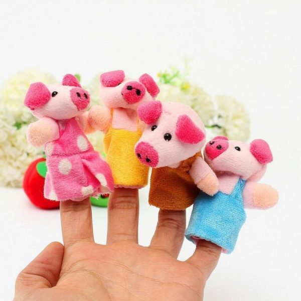 Dolls & Accessories |   Finger Puppets Cloth Family Doll Baby Educational Hand Toy Story Kid Dolls & Accessories Dolls & Accessories