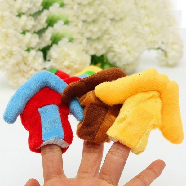 Dolls & Accessories |   Finger Puppets Cloth Family Doll Baby Educational Hand Toy Story Kid Dolls & Accessories Dolls & Accessories