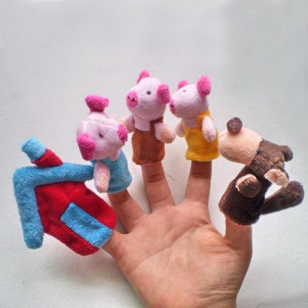 Dolls & Accessories |   Finger Puppets Cloth Family Doll Baby Educational Hand Toy Story Kid Dolls & Accessories Dolls & Accessories