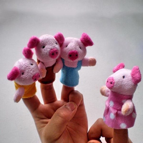 Dolls & Accessories |   Finger Puppets Cloth Family Doll Baby Educational Hand Toy Story Kid Dolls & Accessories Dolls & Accessories