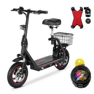 E-Bikes & E-Scooters |   (Gift)Bogist M5 Pro-S Electric Scooter With Seat, 500W Motor, 12 Inch Pneumatic Tire, 48V 13Ah Battery, 48Km/H Max Speed, 35Km Max Range(No Abe!) E-Bikes & E-Scooters E-Bikes & E-Scooters